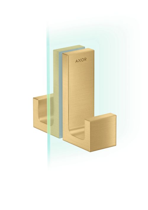 AXOR-HG-AXOR-Universal-Rectangular-Duschtuergriff-Brushed-Gold-Optic-42639250 gallery number 1